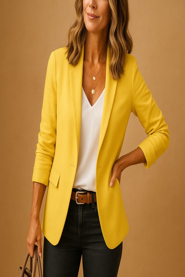 Tailored Long Sleeve Blazer