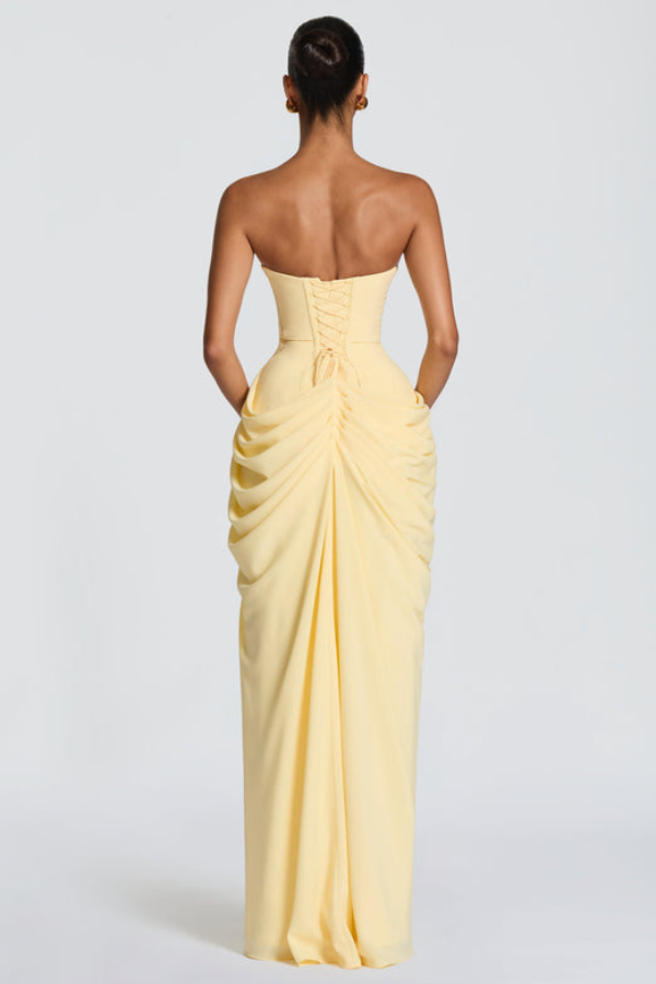 Elegant Flowing Maxi Occasion Dress