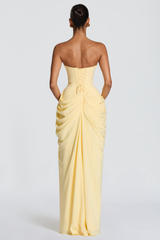 Elegant Flowing Maxi Occasion Dress
