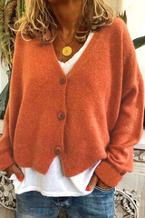 Cozy Button Cardigan