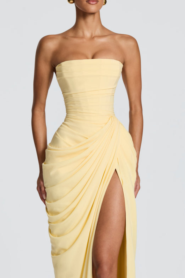 Elegant Flowing Maxi Occasion Dress