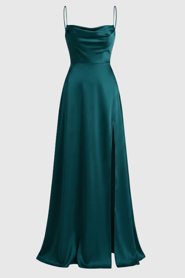 Elegant Side Slit Maxi Dress
