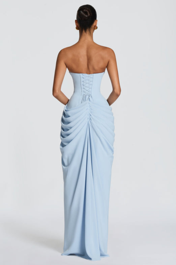 Elegant Flowing Maxi Occasion Dress
