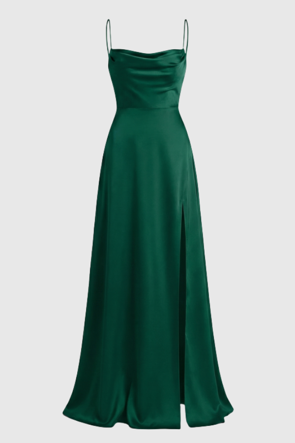 Elegant Side Slit Maxi Dress