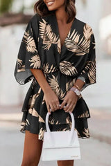 Bohemian Mini Dress Off Shoulder
