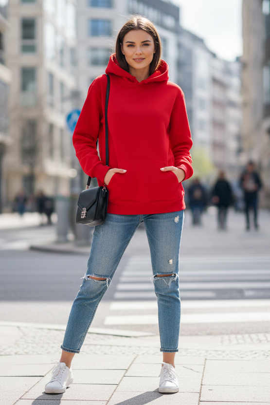 Breathable Hooded Sweatshirt