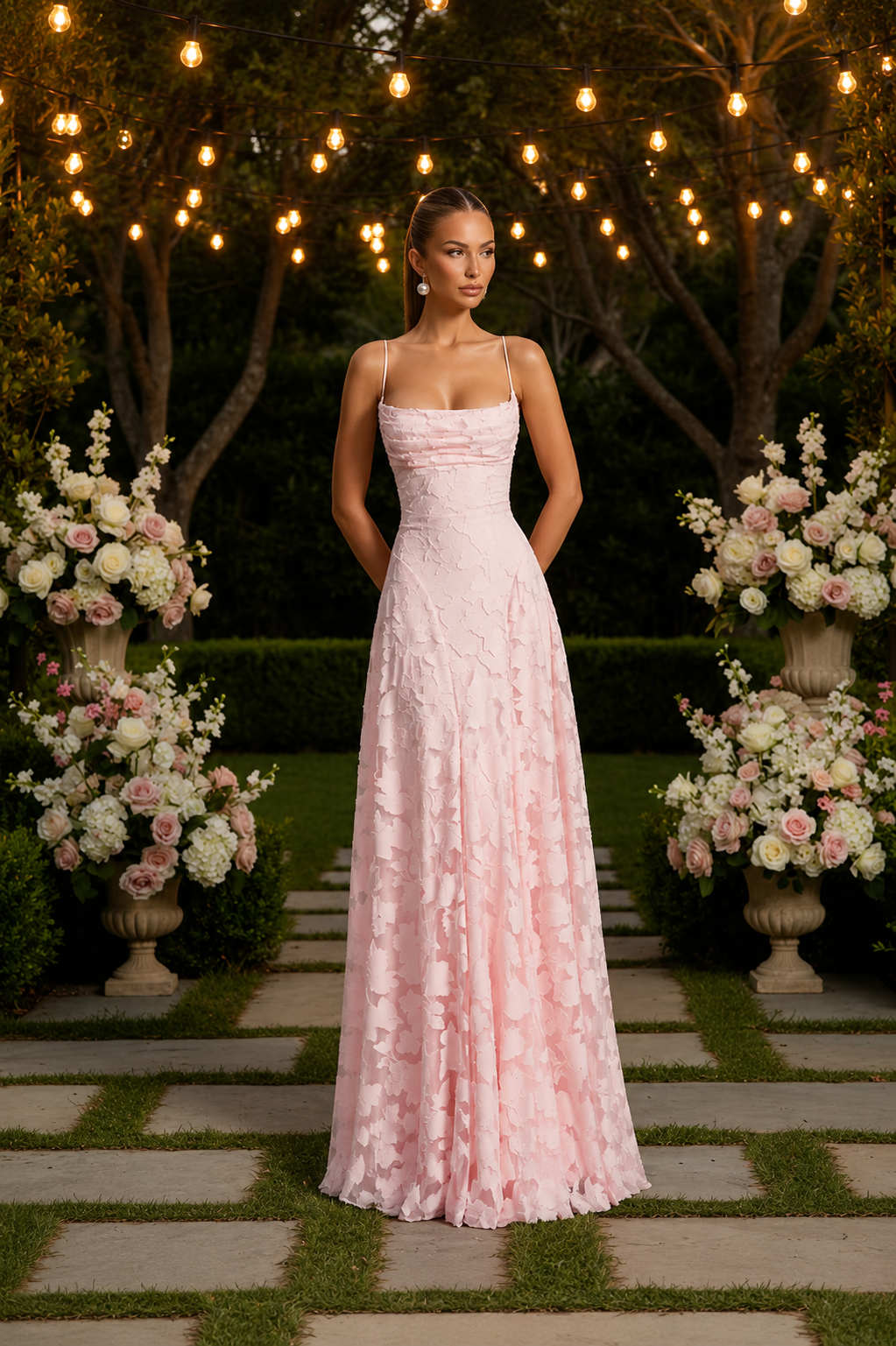 Flowing A-Line Maxi Dress