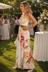 Chic Long Dress with Graceful Flowing Movement