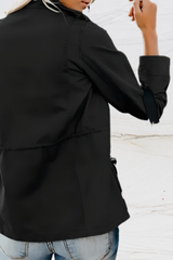 Sleek Open Front Jacket