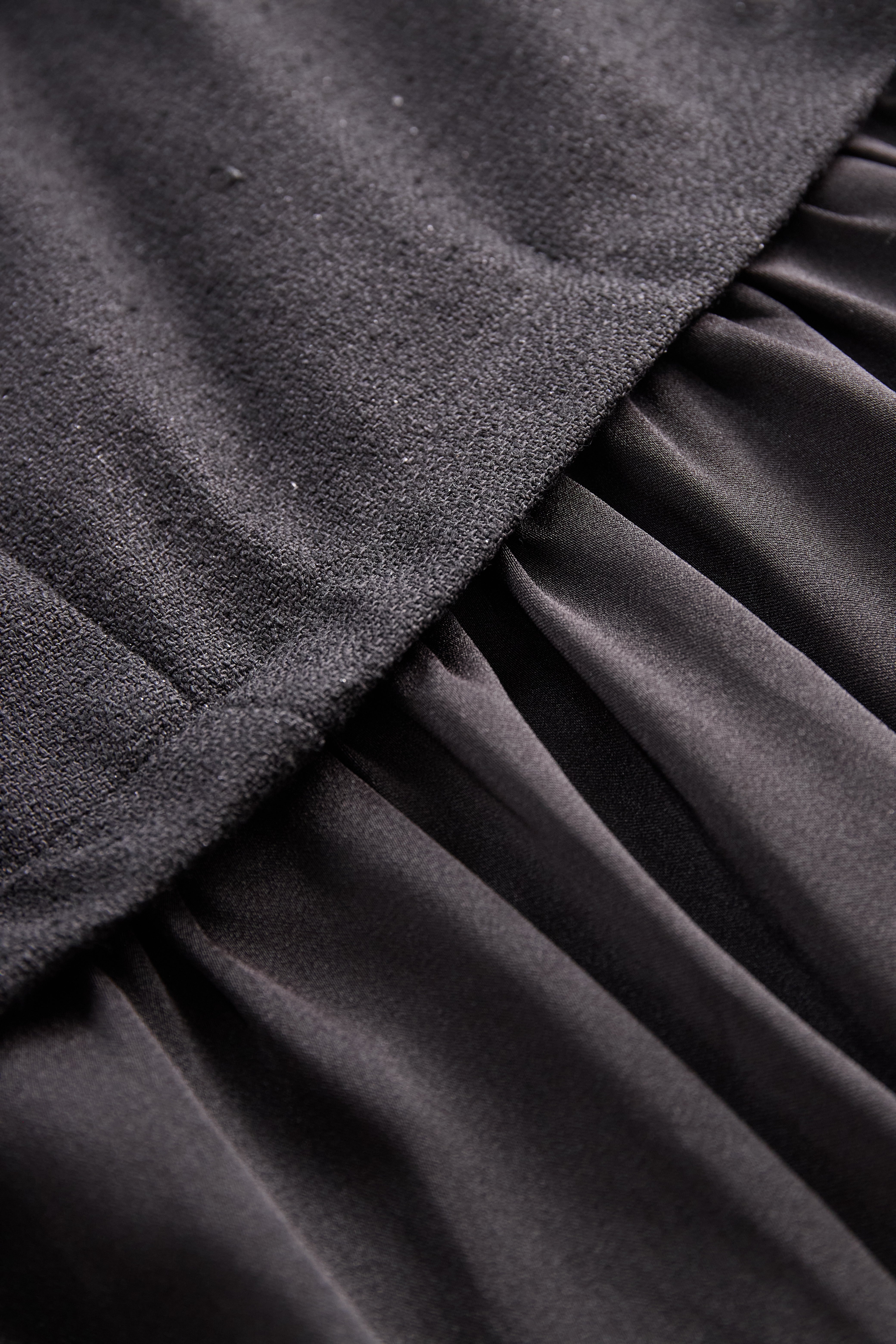 Pearl Button Vest And Maxi Skirt Two-Piece Set