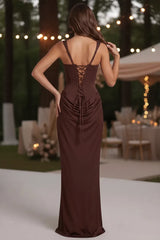 Maxi Dress in Chocolate