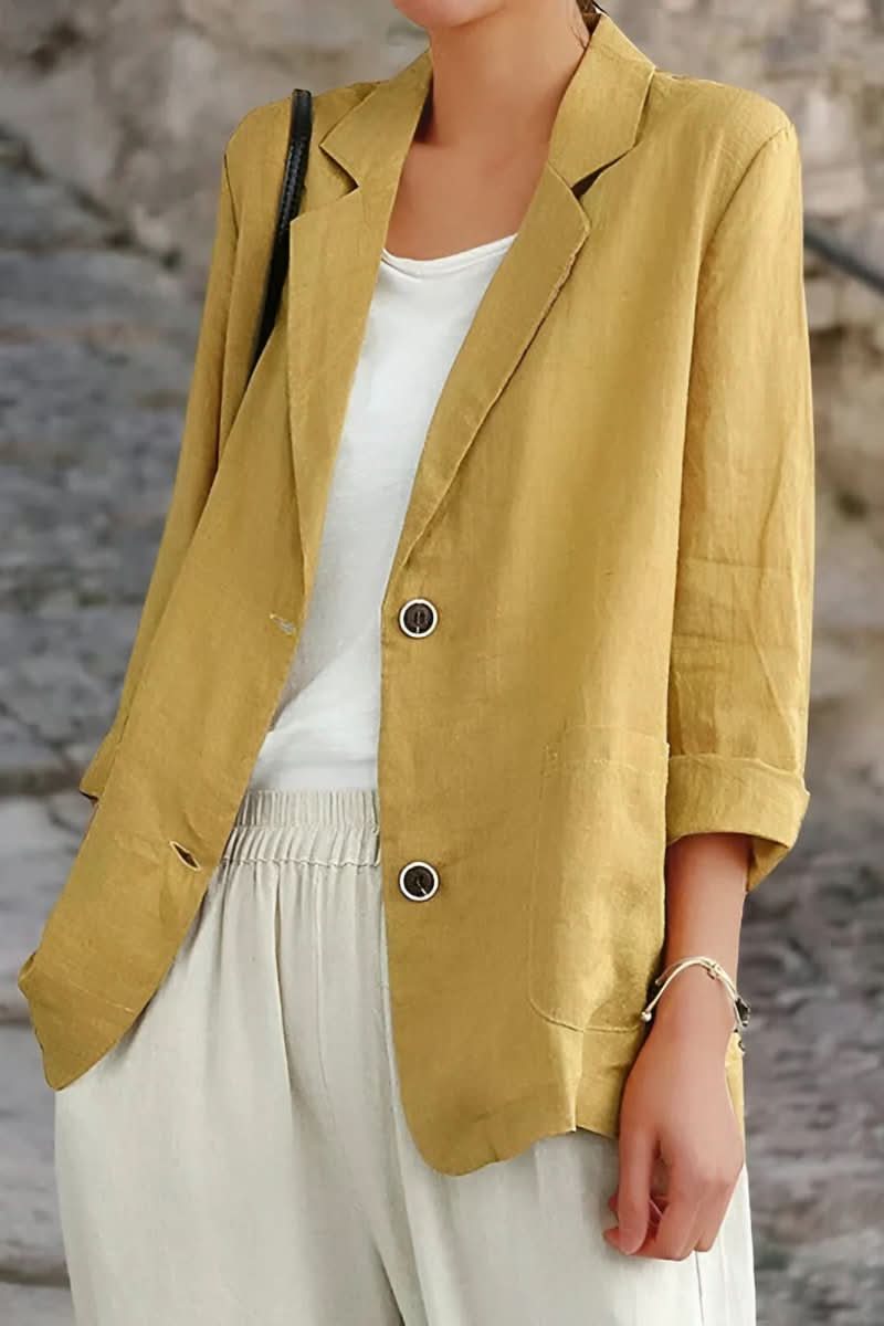Luxe Open Back Blazer