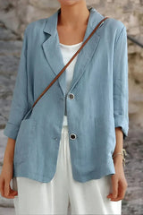 Luxe Open Back Blazer