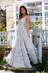 Sophisticated Flowing Maxi Event Dress