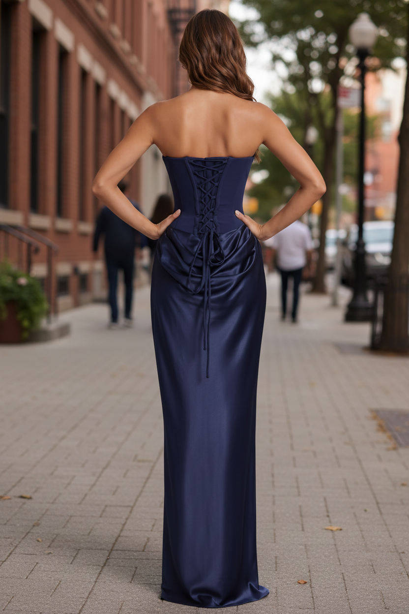 Strapless Maxi Dress