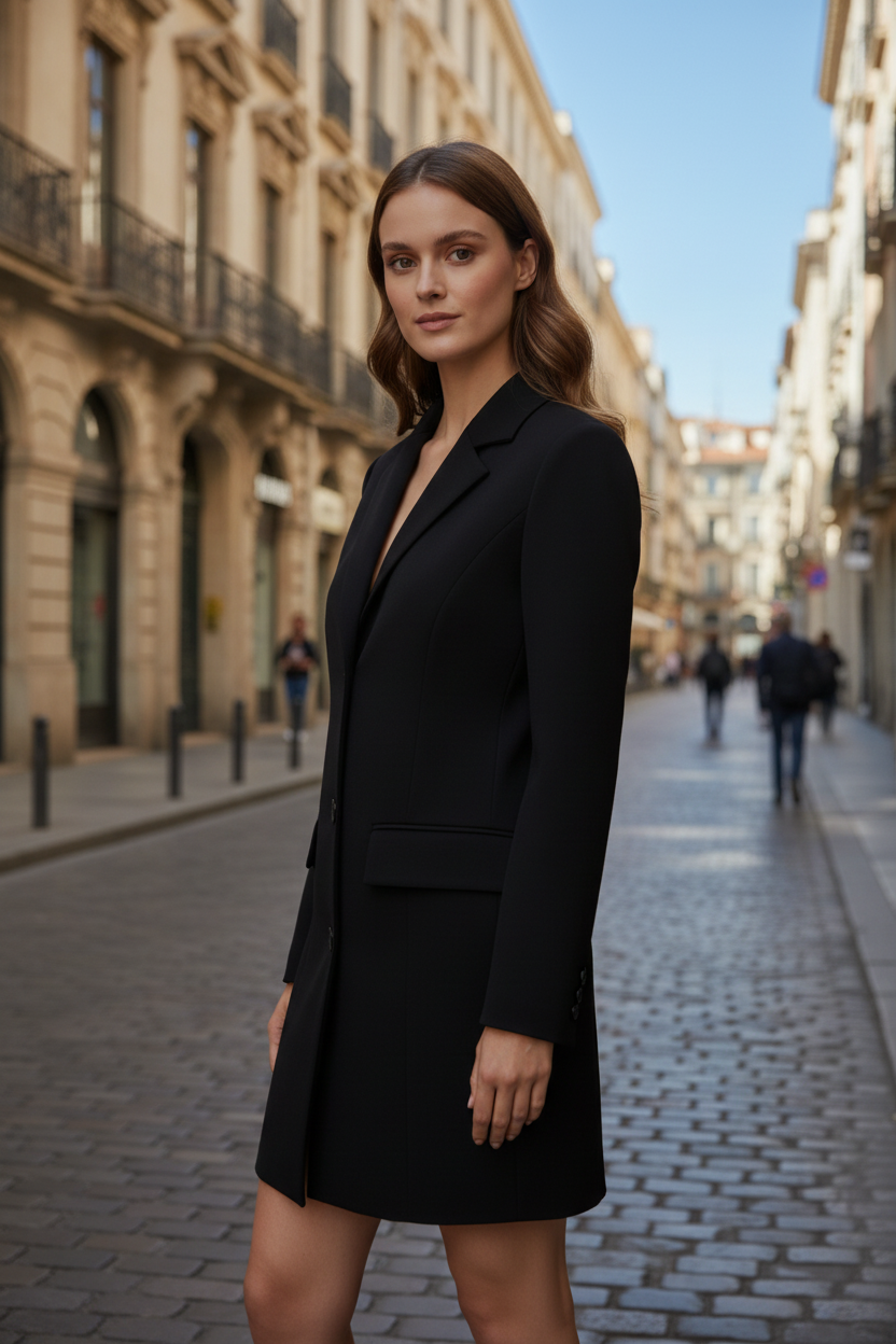 Longline Blazer in Everyday Coverage