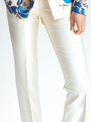 Classic Tailored Satin Trousers
