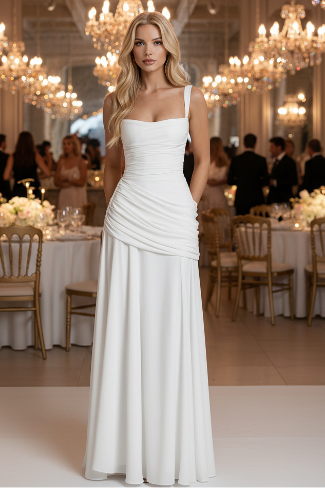 Ruched Maxi Dress